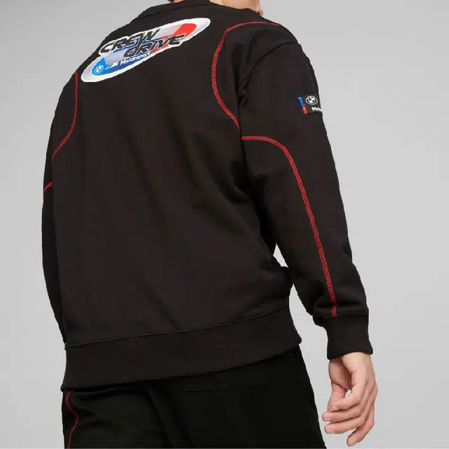 PUMA x BMW MMS GARAGE CREW CREW NECK Logo