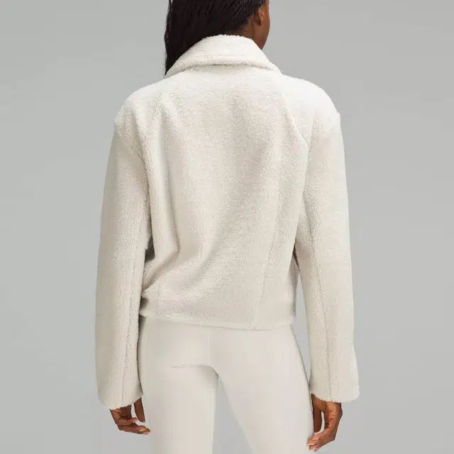 lululemon Textured Fleece Collared Jacket