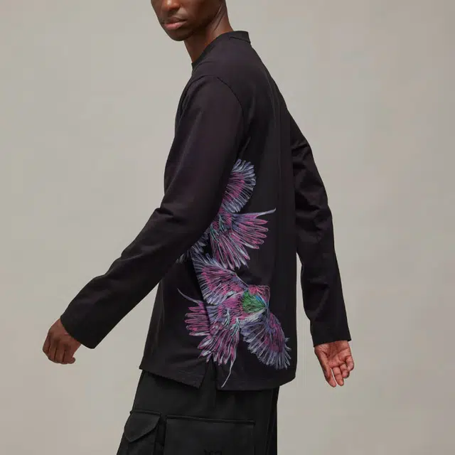 Y-3 Graphic Long Sleeve Long-Sleeve Top T