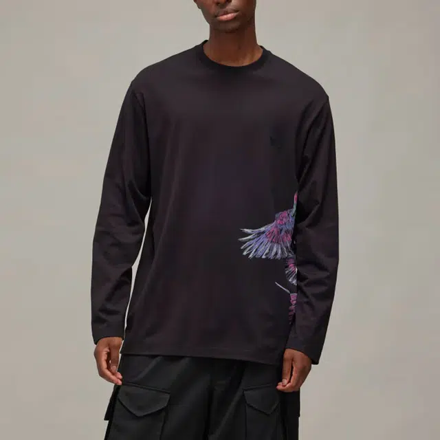 Y-3 Graphic Long Sleeve Long-Sleeve Top T