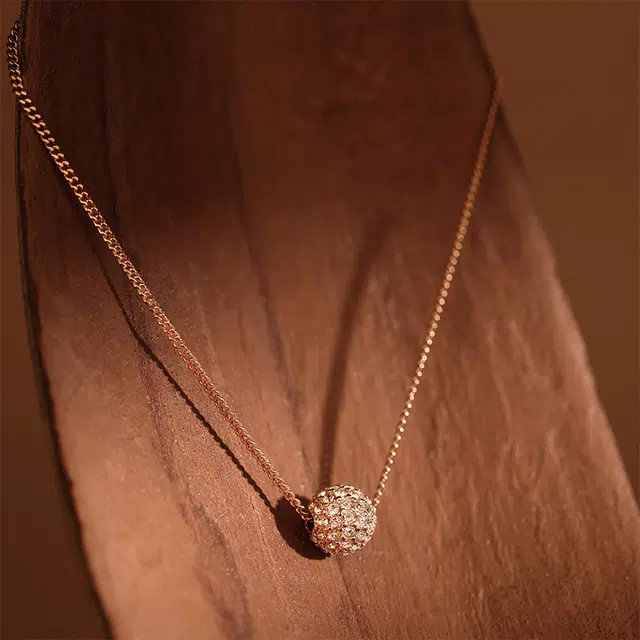 Givenchy Mini Fireball Necklace Gold