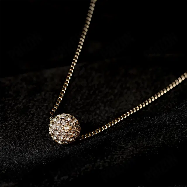 Givenchy Mini Fireball Necklace Gold