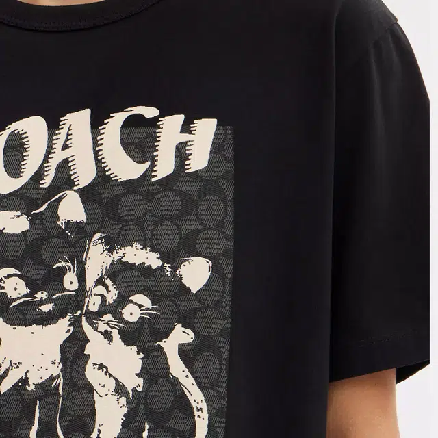 COACH x Drop Signature Cats Logo T