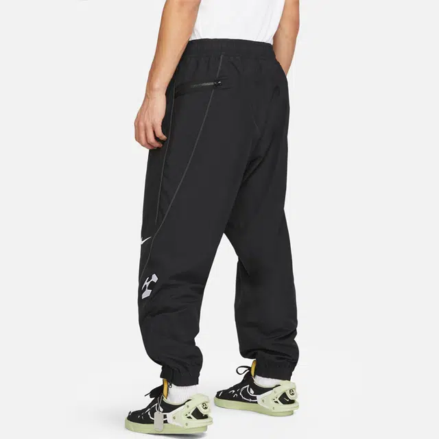 Nike x ACRONYM Logo Print Track Pants Black