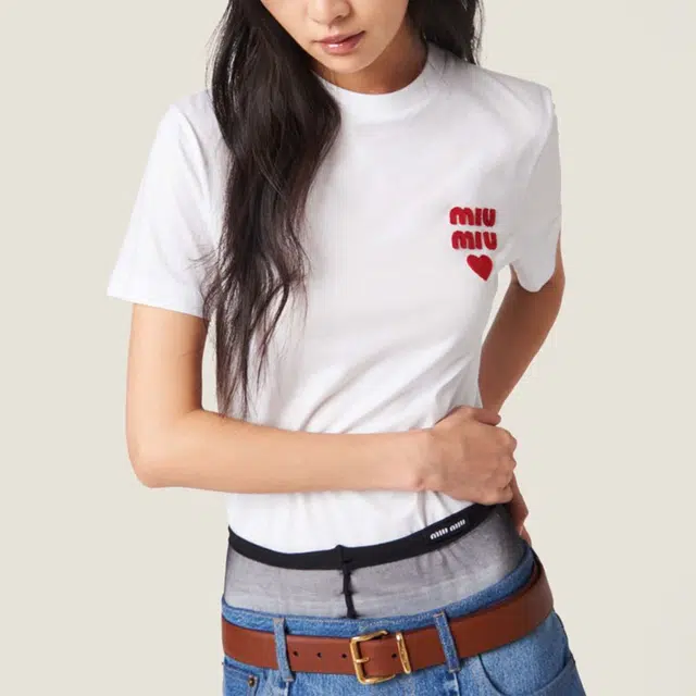MIU MIU Logo T