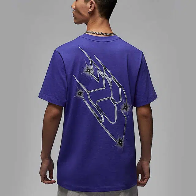 Jordan As M J SPRT DF SS CREW LogoT