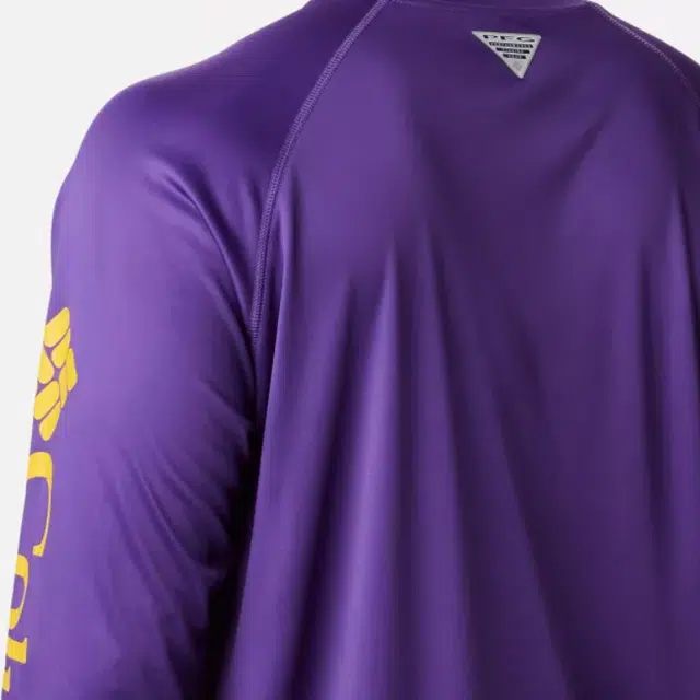Columbia Collegiate PFGPFG Terminal Tackle Long Sleeve Shirt - LSU