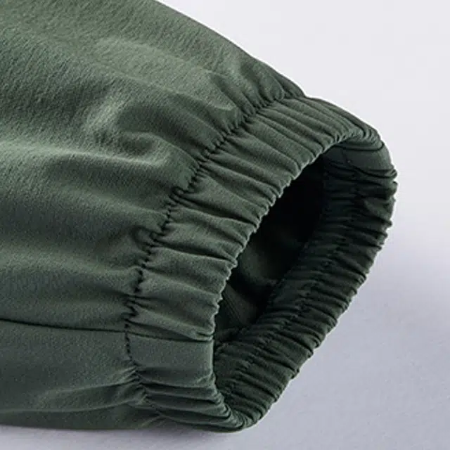 青少年 安踏儿童针织运动裤 时尚百搭舒适松紧 苍盐绿