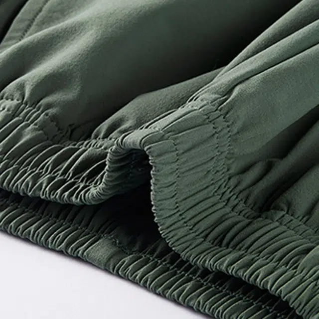 青少年 安踏儿童针织运动裤 时尚百搭舒适松紧 苍盐绿