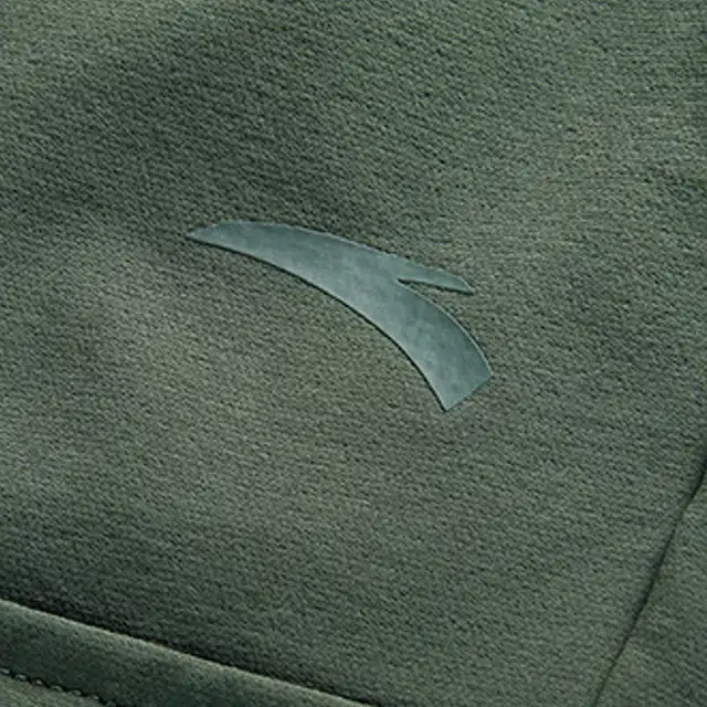 青少年 安踏儿童针织运动裤 时尚百搭舒适松紧 苍盐绿