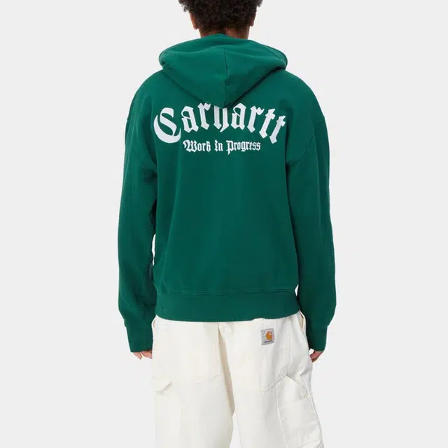 Carhartt WIP Hooded Onyx Script Sweatshirt