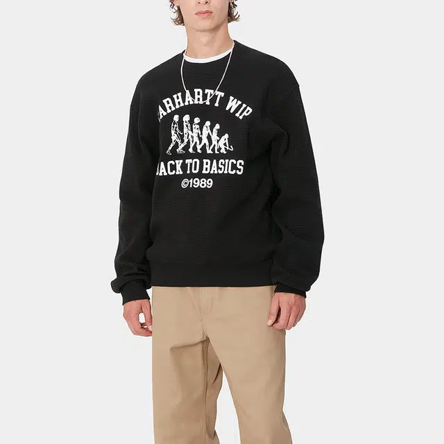 Carhartt WIP FW24 Main Basics Sweat logo