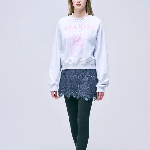 MARDI MERCREDI FW24 NECKLACE-HEATHER LAVENDER