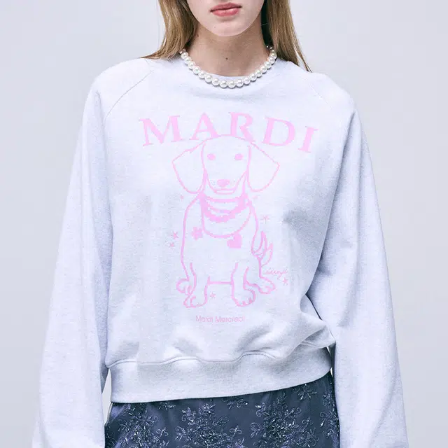 MARDI MERCREDI FW24 NECKLACE-HEATHER LAVENDER