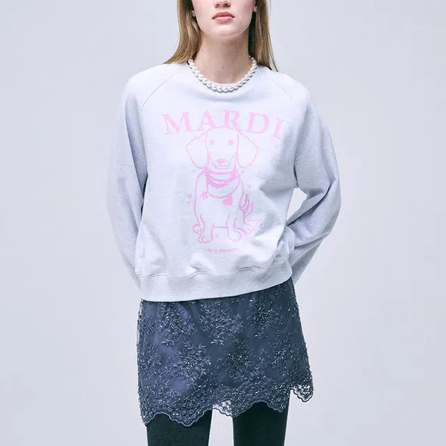 MARDI MERCREDI FW24 NECKLACE-HEATHER LAVENDER