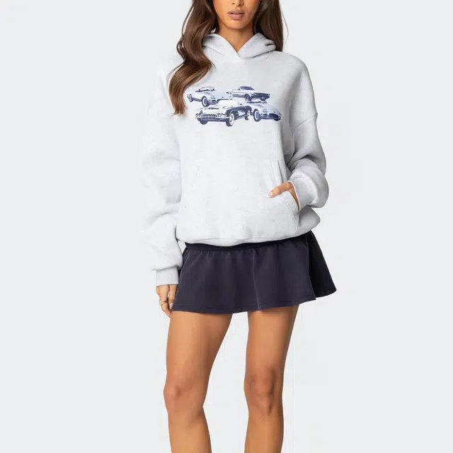 edikted Retro Rides Hoodie