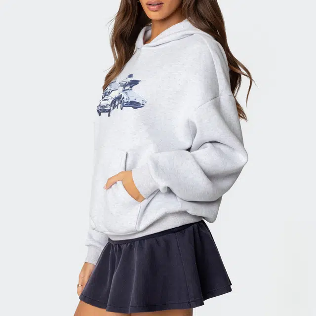 edikted Retro Rides Hoodie