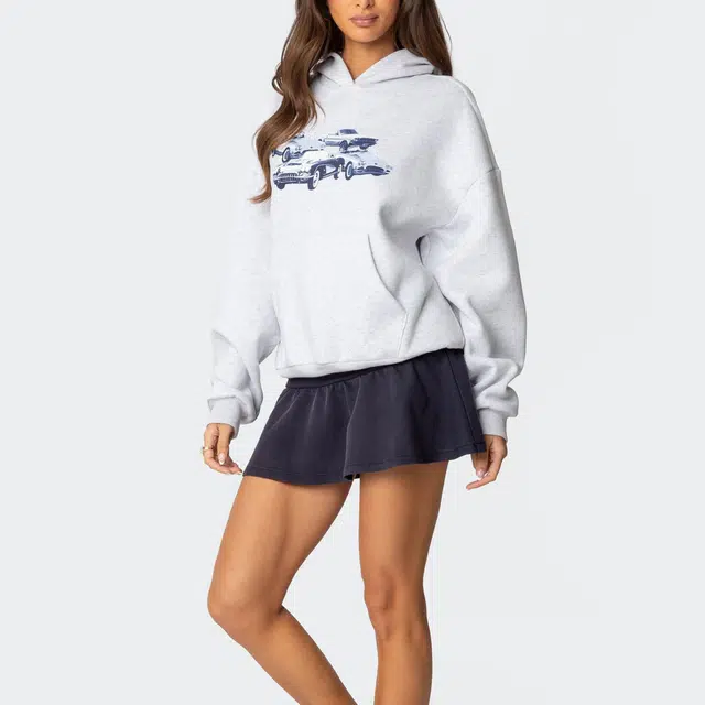 edikted Retro Rides Hoodie