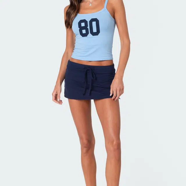 edikted Bayside Slitted Micro Skort