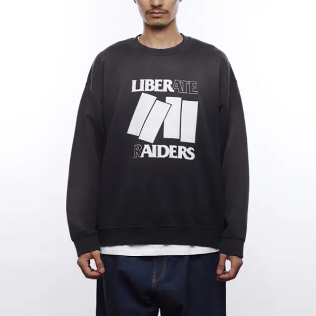 Liberaiders COMPOSITION CREWNECK