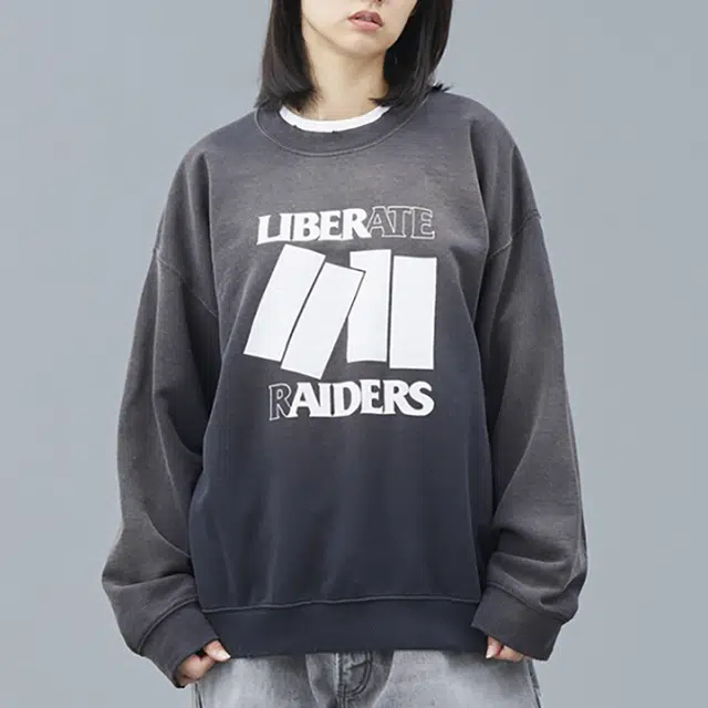 Liberaiders COMPOSITION CREWNECK