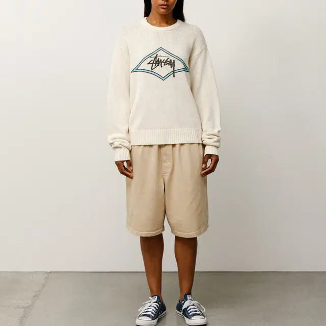 Stussy SS25 HEAVY JERSEY SHORT logo