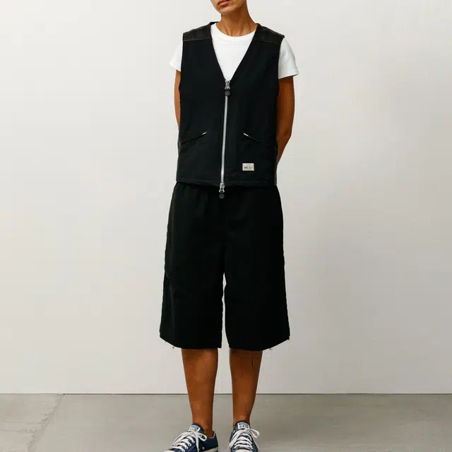 Stussy OUR LEGACY SS25 SHOP TALL LAGUNA SHORT logo