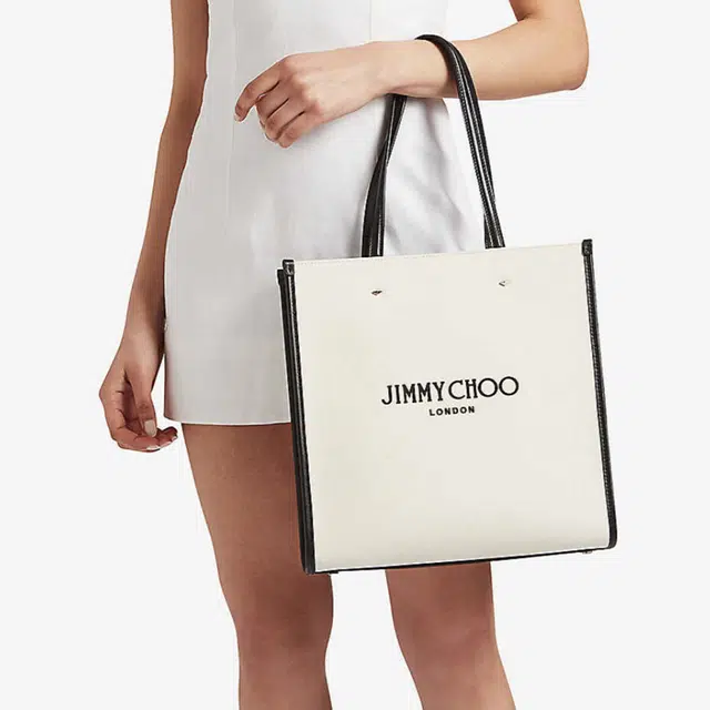 Jimmy Choo Logo Tote