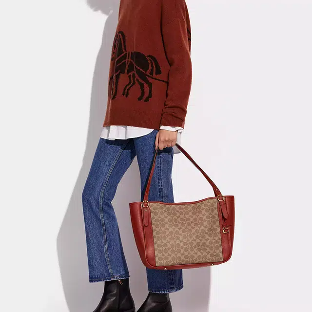 lauren ralph lauren debby drawstring bucket bag item