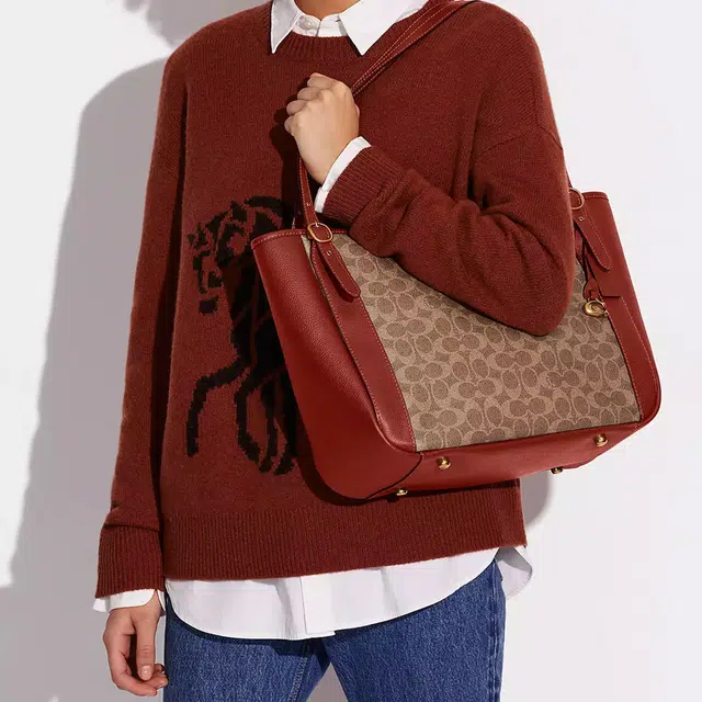 lauren ralph lauren debby drawstring bucket bag item