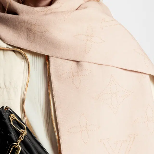 LOUIS VUITTON Mahina Monogram Logo