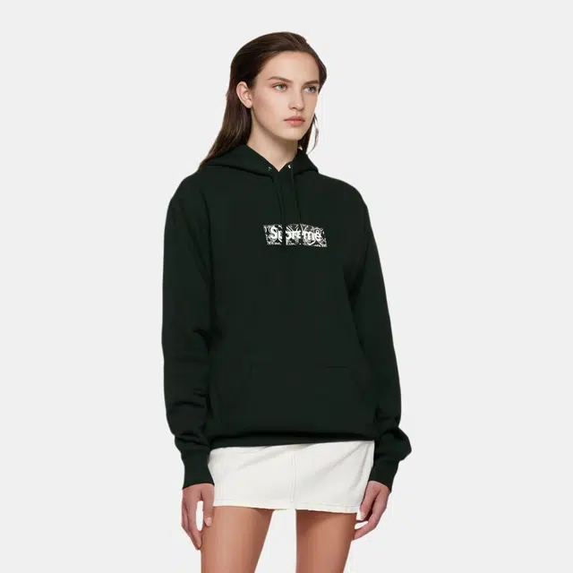 Supreme Bandana Box Logo Hoodie Black