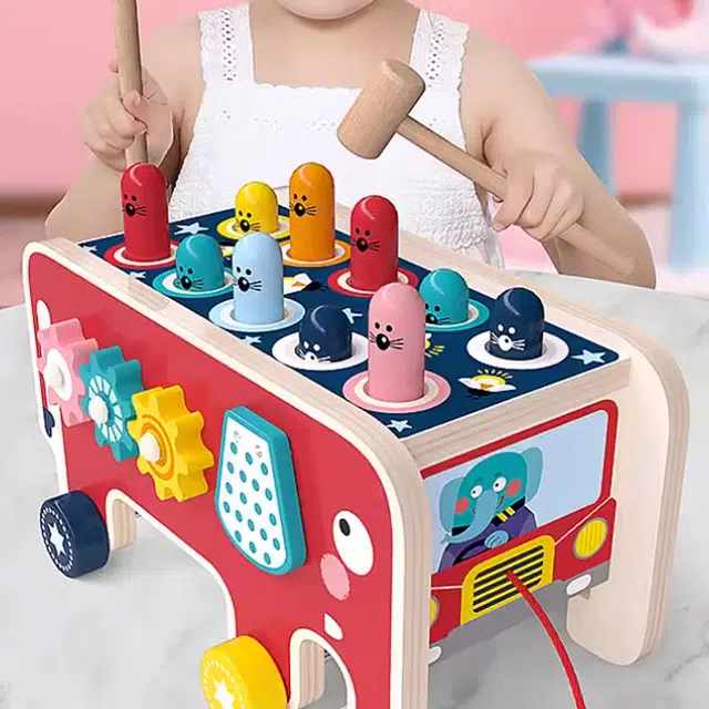 木丸子 打地鼠 智力 早教益智玩具