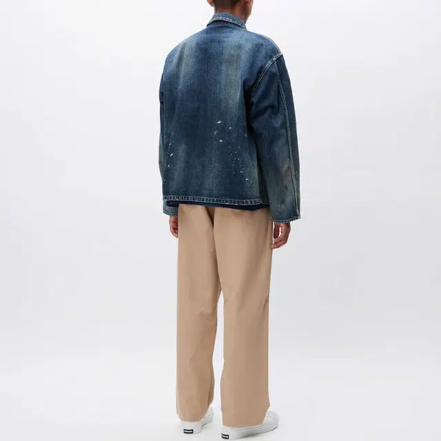 NEIGHBORHOOD WASHED SHORT COVERALL JACKET