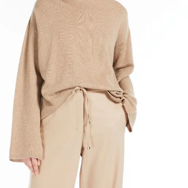 S MAX MARA Baldo Cashmere Polo-Neck Sweater