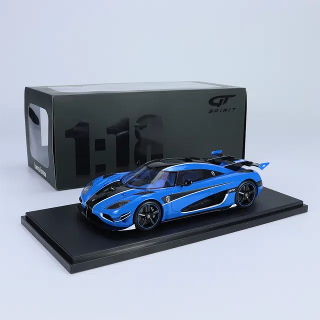 GT SPIRIT 118 GT Spirit Agera RS Blue 888