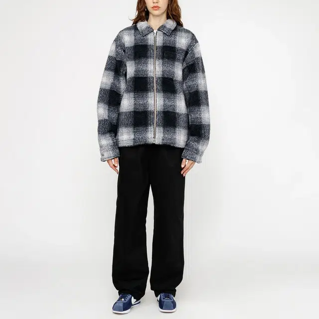 Stussy ZIP SHERPA SHADOW PLAID
