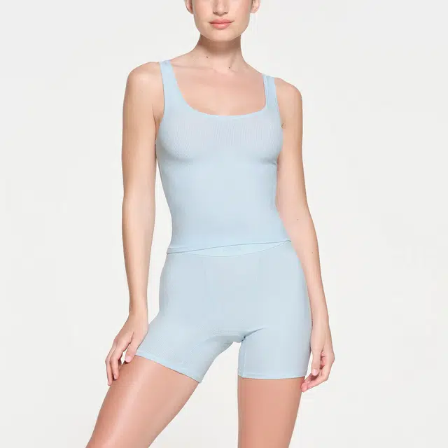 SKIMS SOFT LOUNGE TANK CELESTE