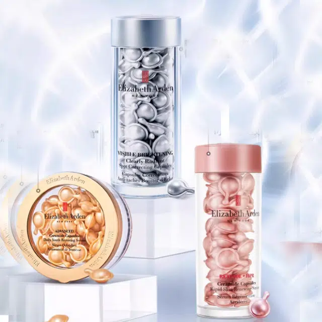 伊丽莎白雅顿时空焕活精华套装 舒缓保湿 干皮