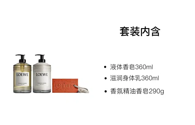 LOEWE 360ml+360ml+290g