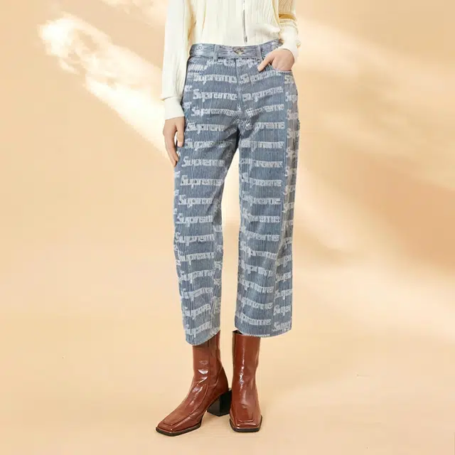 Supreme SS24 WEEK15 DENIM PAINTER PANT logo