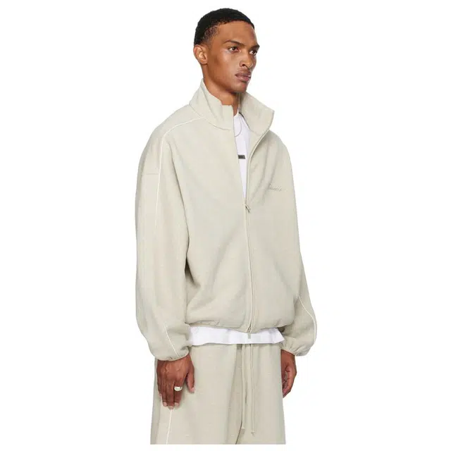 Fear of God Essentials SS25 25 PRING DROP1 MODERN FIT FLEECE TRACK J HEATHER STONE ESSENTIALS FEAR OF GOD