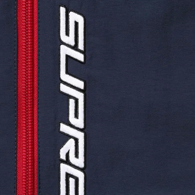 Supreme SS25 WEEK1 Contrast Zip Track Jacket