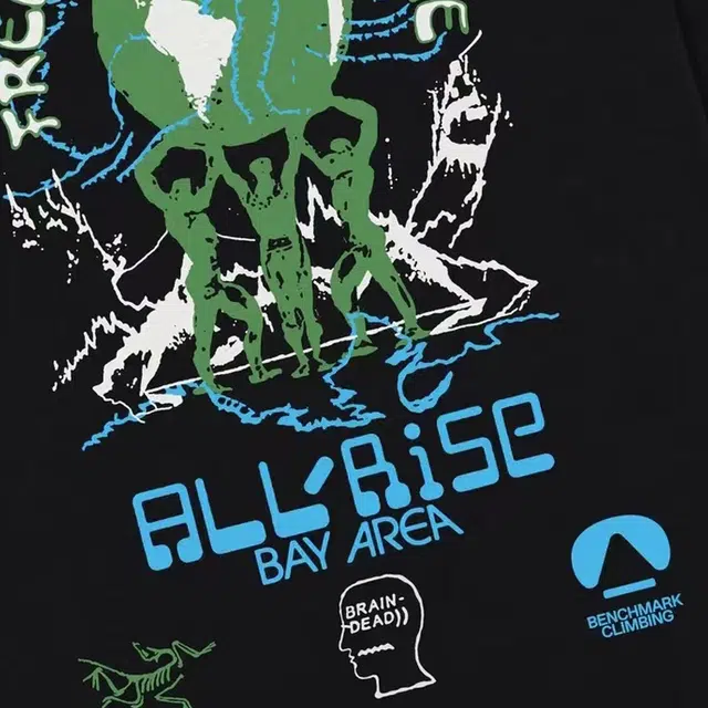 Brain Dead x Arcteryx x ALL RISE T