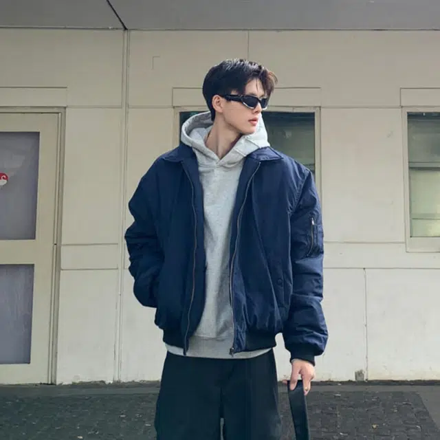 北欧攻略 复古美式潮流百搭飞行员夹克 男女同款