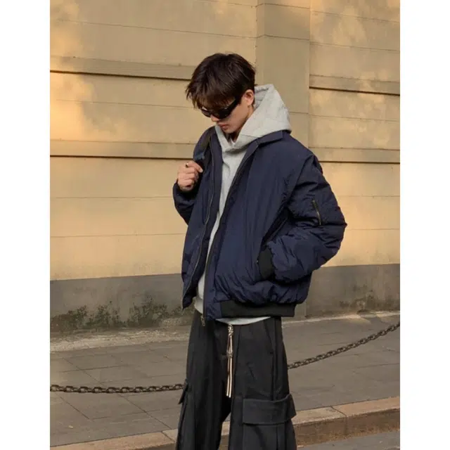 北欧攻略 复古美式潮流百搭飞行员夹克 男女同款