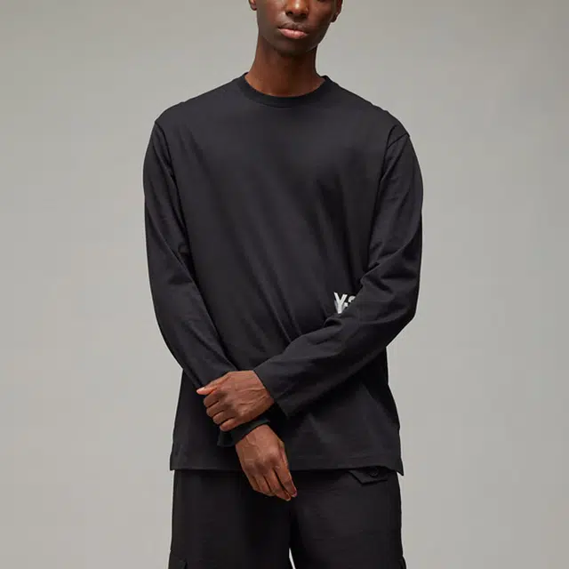 Y-3 GFX LS TEE LOGOT