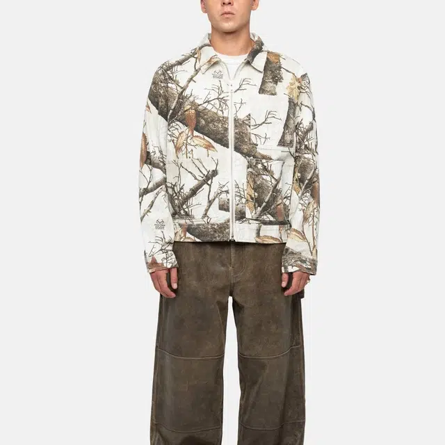 Stussy FW23 Zip Work Jacket Realtree Edge
