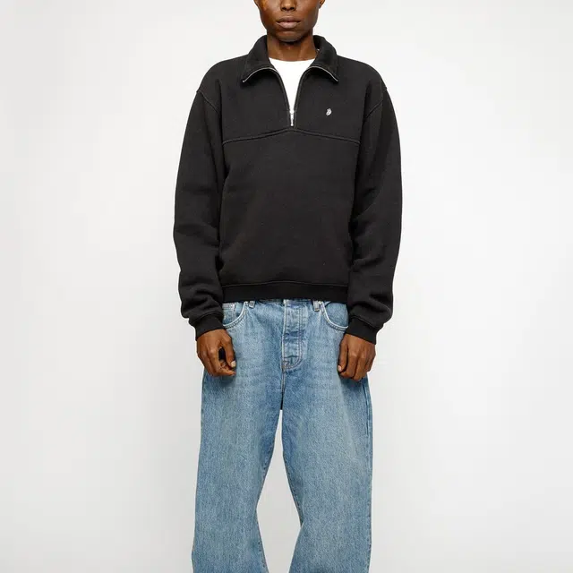 Stussy SS24 HALF ZIP MOCK NECK SWEATSHIRT