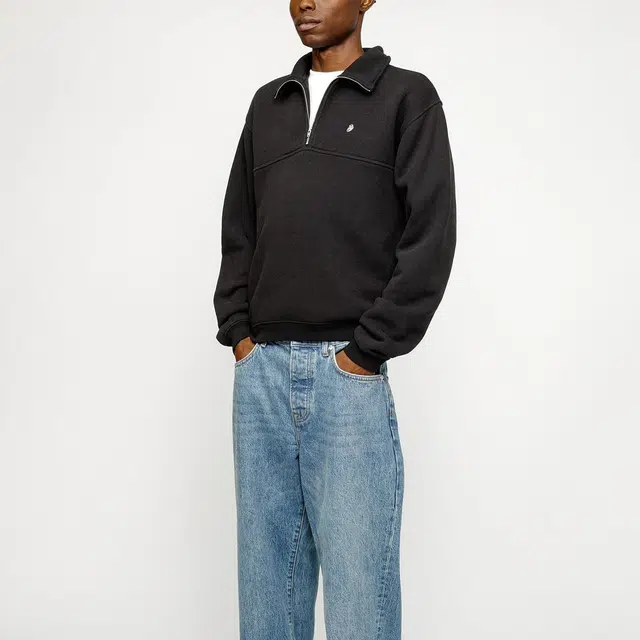Stussy SS24 HALF ZIP MOCK NECK SWEATSHIRT